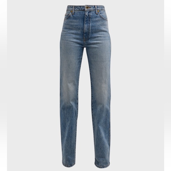 🔴SOLD!🔴 NWT - KHAITE Danielle Jeans - Picture 1 of 3